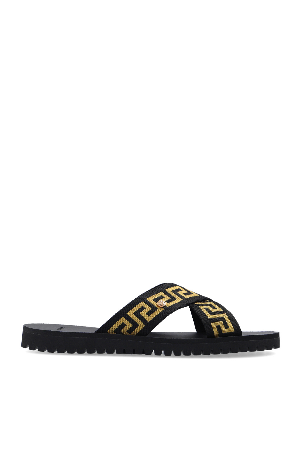 Versace ‘Nastro Greca’ slides