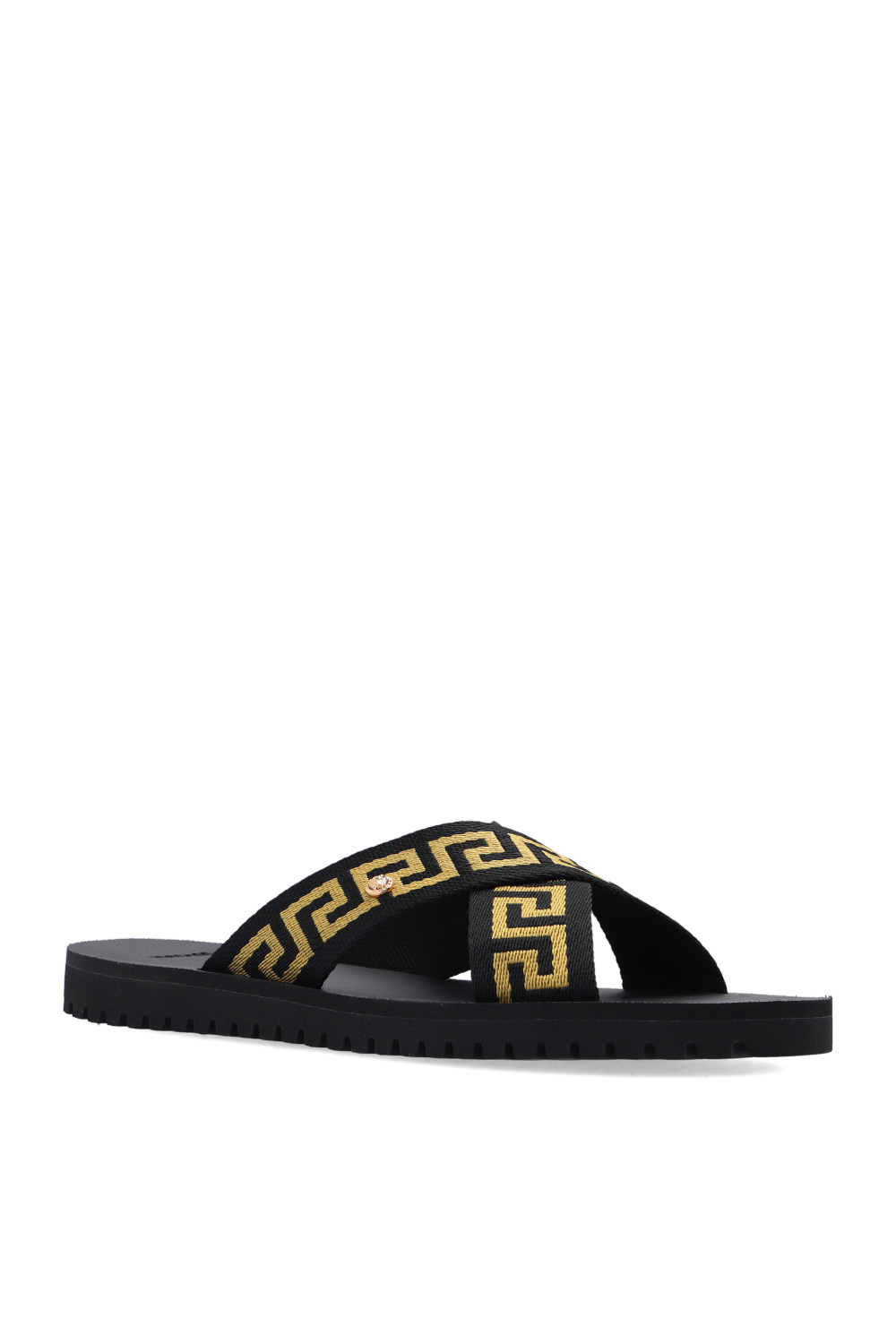 Versace ‘Nastro Greca’ slides