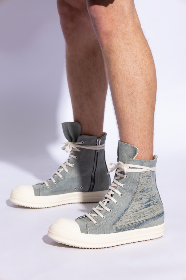 Santoni ruched strap sandals ‘Sneaks’ sneakers