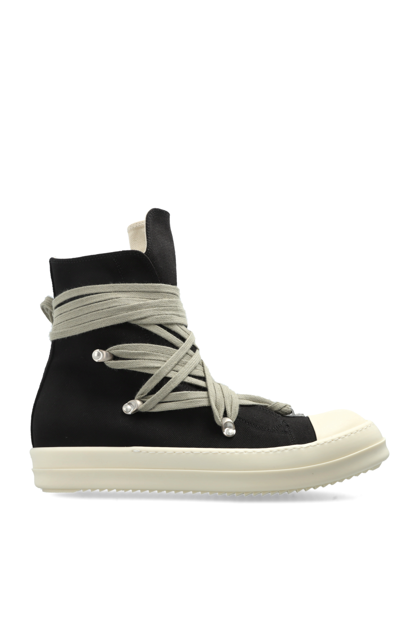 NEW Rick Owens Drkshdw high top shoes Rick Owens DRKSHDW denim high-top platform sneakers Rick Owens main image 3