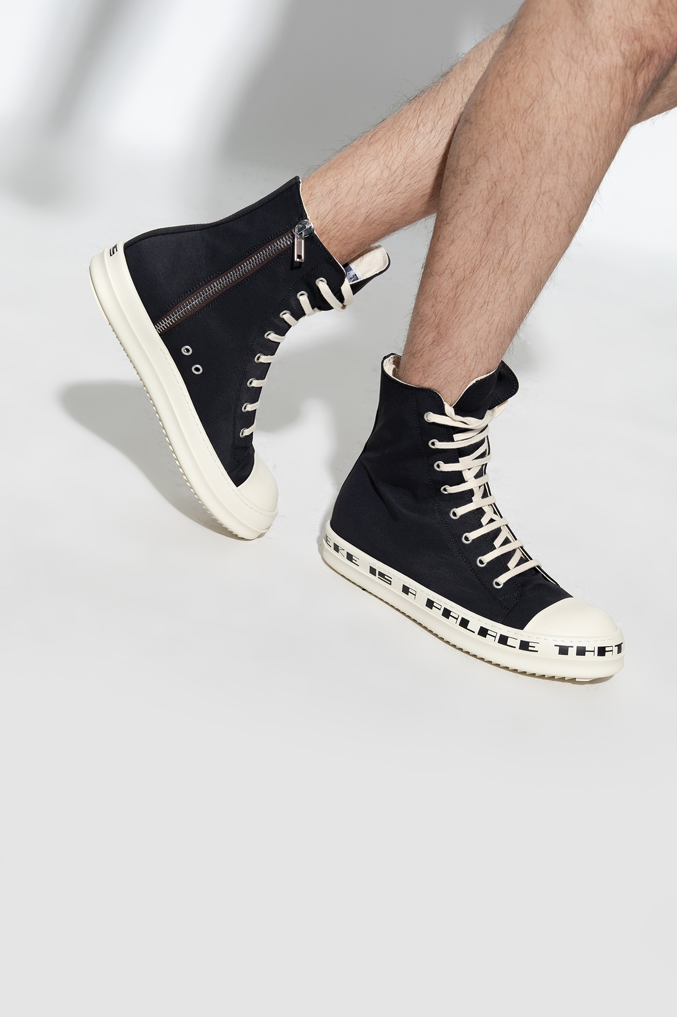 Rick Owens DRKSHDW ‘Sneaks’ high-top sneakers