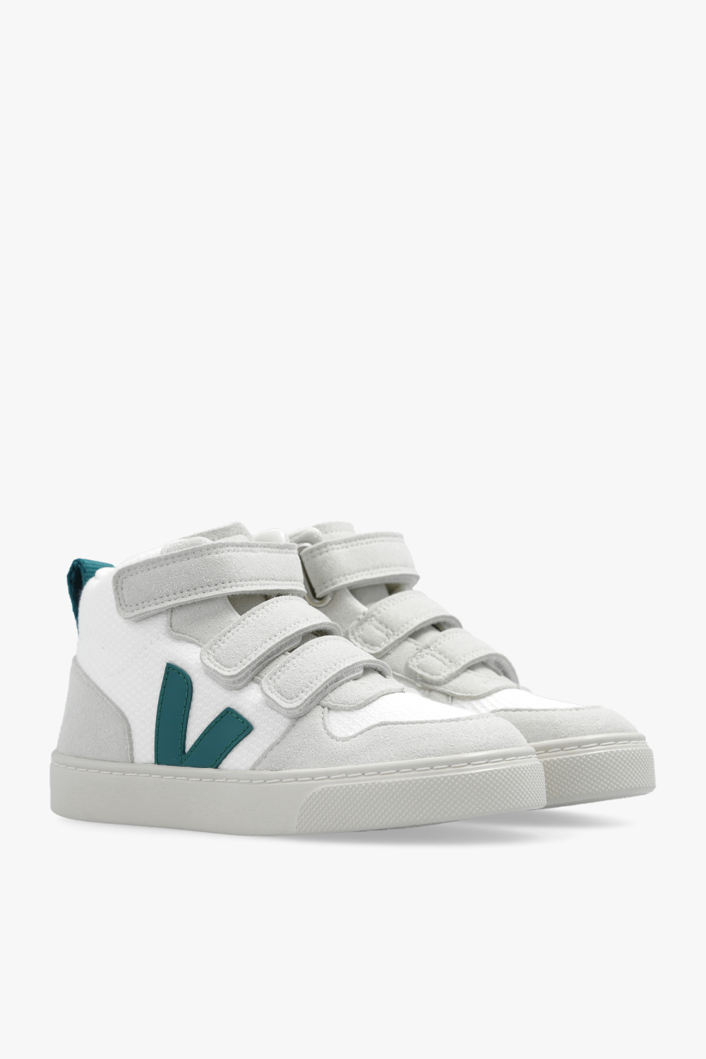 Veja Kids ‘V-10 Mid B-Mesh’ high-top sneakers