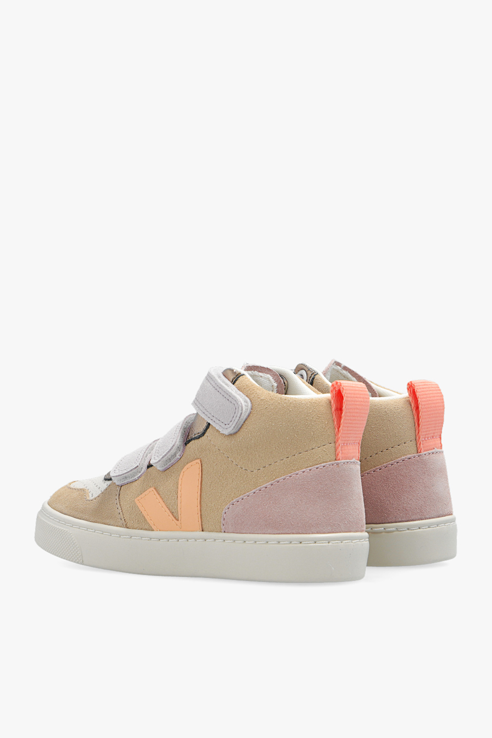 veja rec Kids ‘V-10’ high-top sneakers