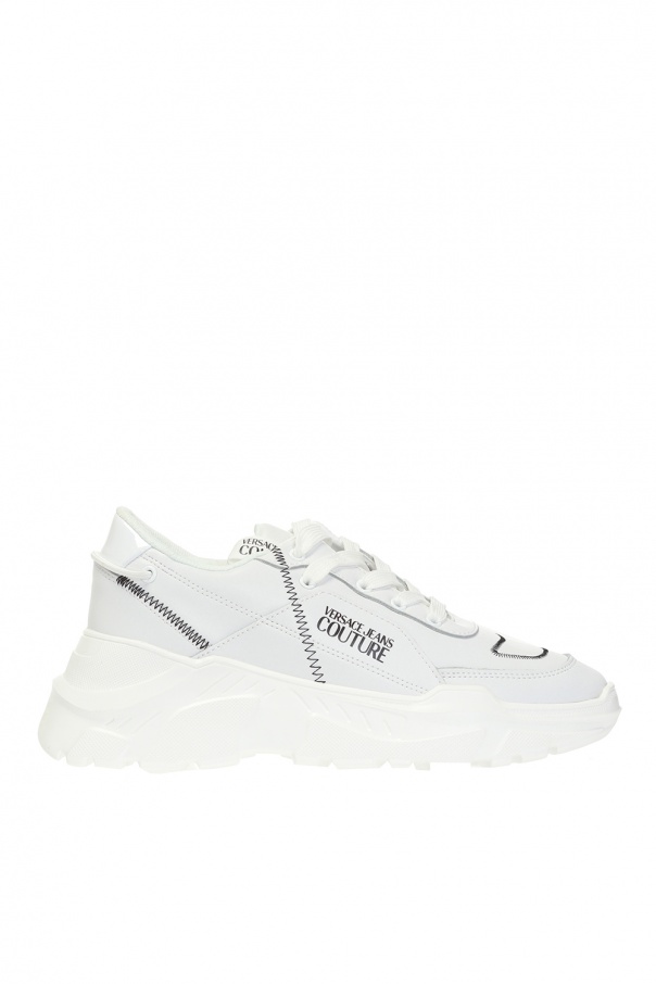 versace jeans white shoes