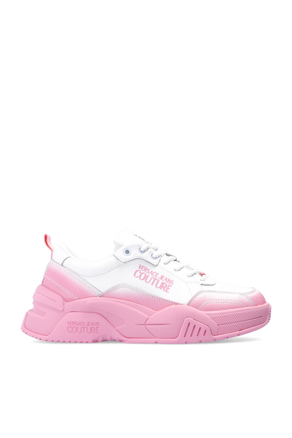 versace jeans couture shoes pink