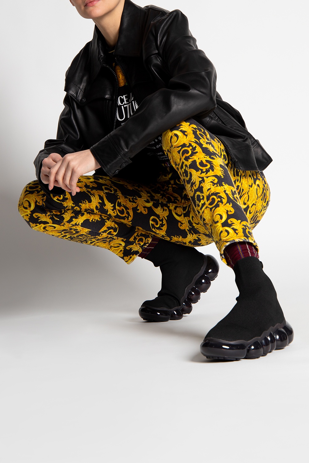 versace jeans couture sneakers high