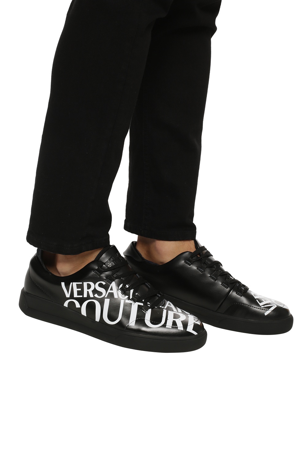 Black Branded sneakers Versace Jeans Couture - Vitkac GB