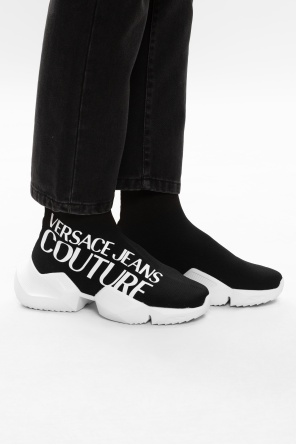 Sneakers with logo, zdjęcie 2 Sneakers with logo od Versace Jeans Couture