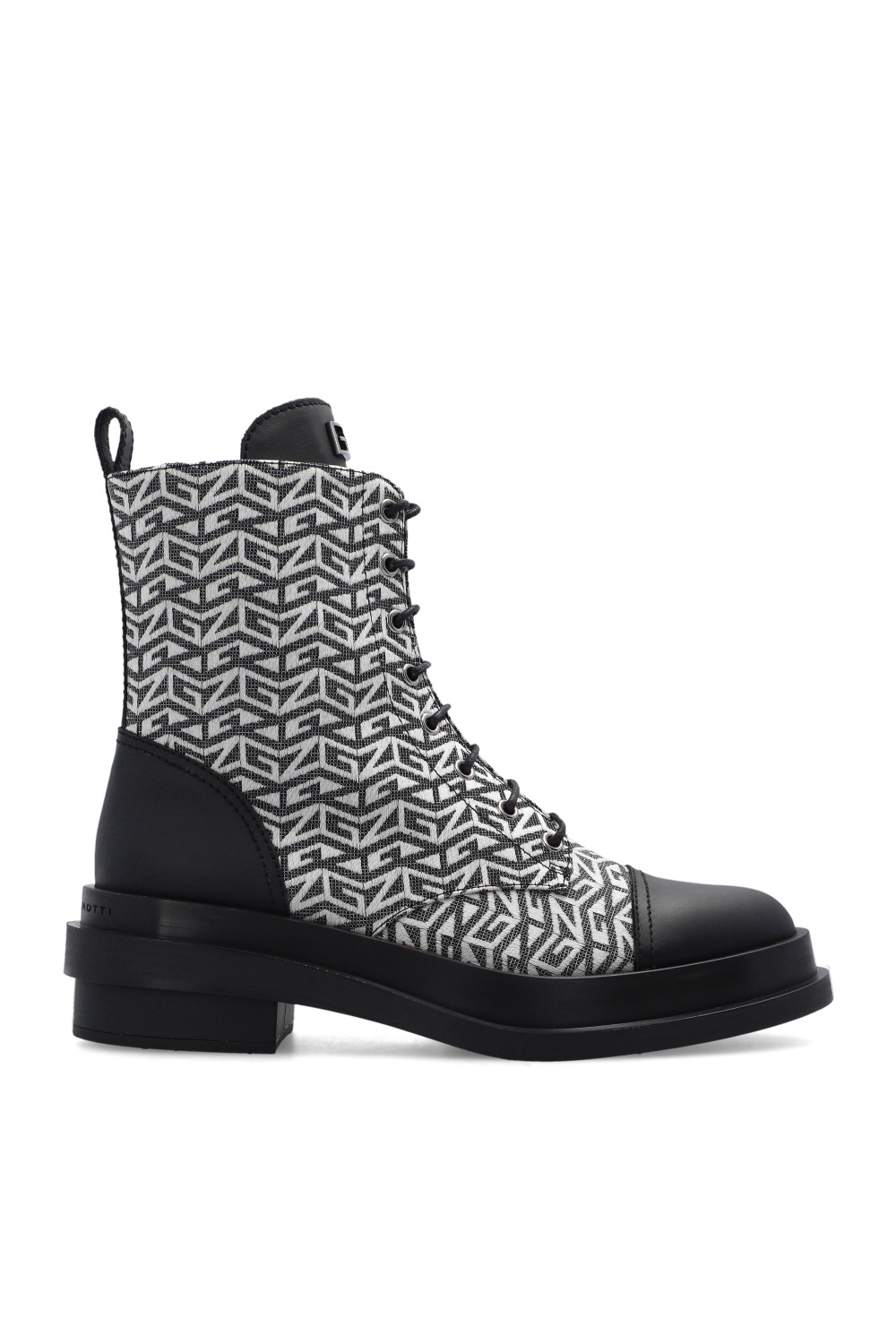 giuseppe zanotti combat boots