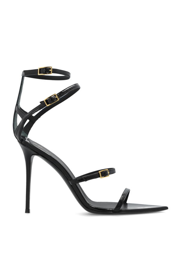 ‘Abely’ heeled Spark sandals od Giuseppe Zanotti