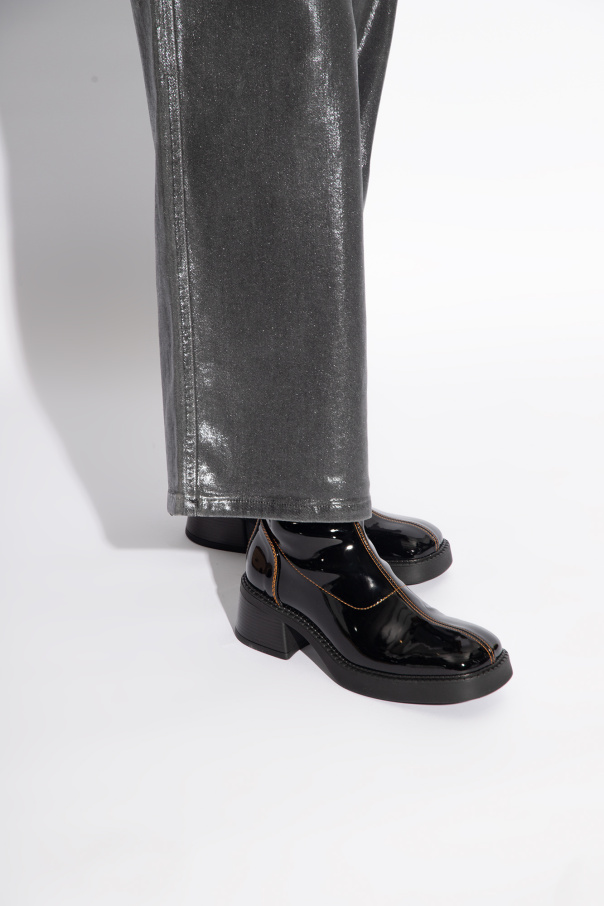 Miista ‘Vero’ glossy heeled ankle boots