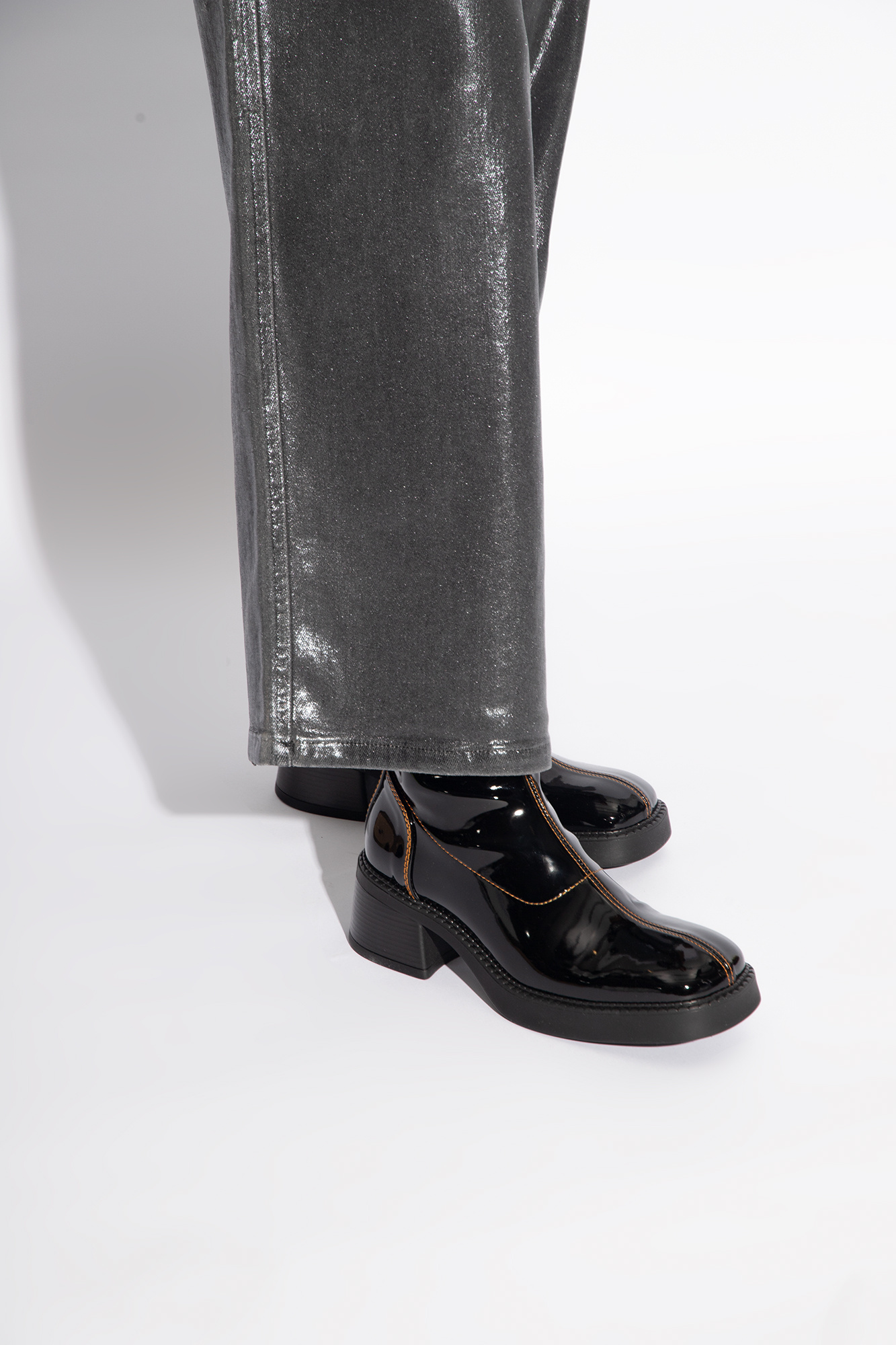 Miista ‘Vero’ glossy already ankle boots