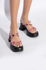 Miista PINK Platform Slippers 'Nara'