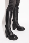 Miista BLACK Knee-high lace-up boots Grit
