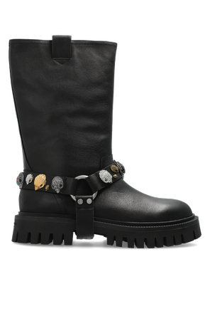 ‘Eagles Harness Biker’ ankle boots