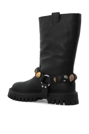 Kurt Geiger ‘Eagles Harness Biker’ ankle boots