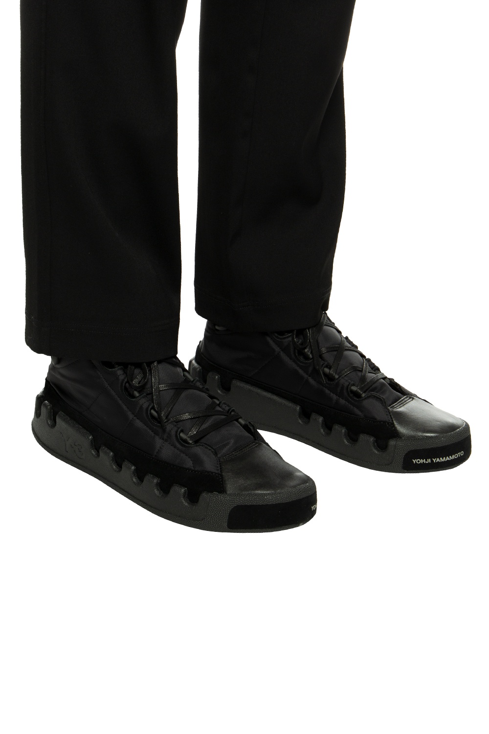 y3 black shoes