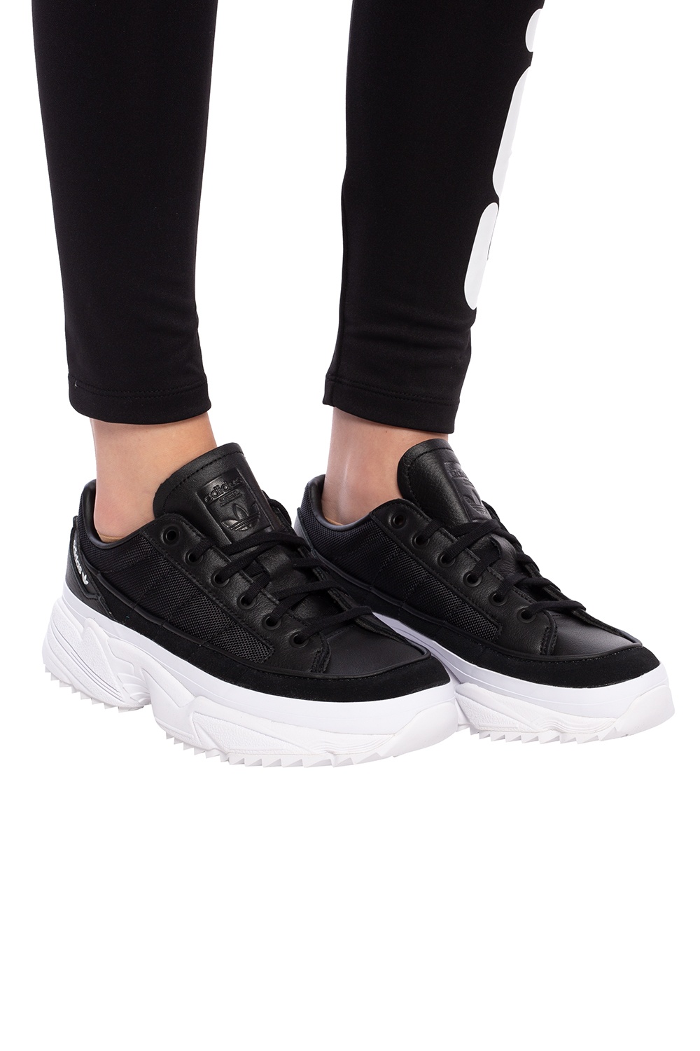 adidas originals kiellor sneaker in black