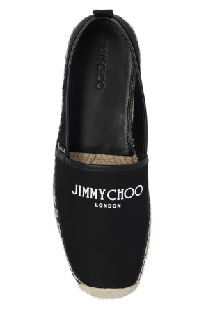 Jimmy Choo ‘Egon’ espadrilles with logo