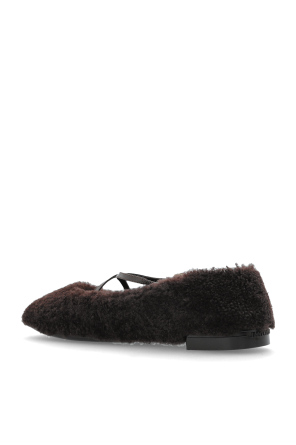 Jimmy Choo Bailarinas de Futrzane "Eleri"