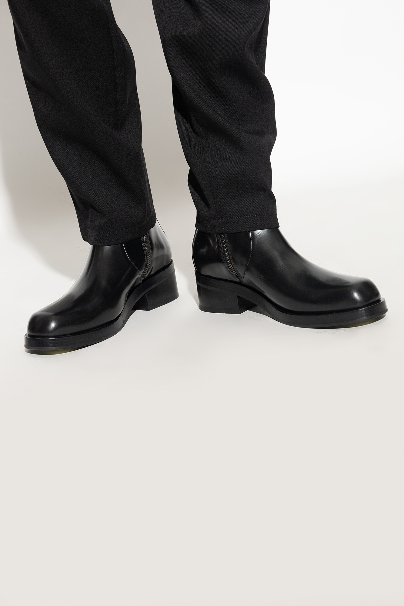 Black ‘Elias’ leather ankle boots Jimmy Choo - Vitkac Germany