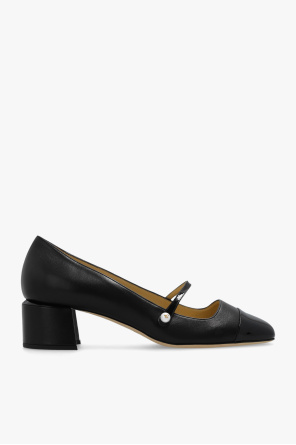 ‘Elisa’ leather pumps