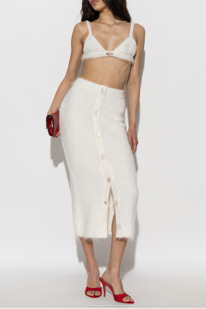 Amina Muaddi Mules de tacón "Elodie"