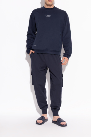 Emporio Armani Slides with logo