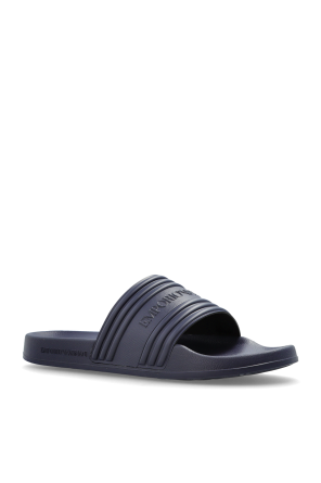Emporio Armani Slides with logo