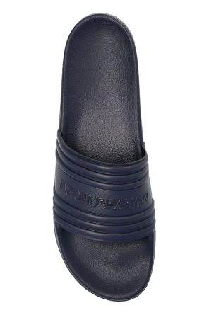 Emporio Armani Slides with logo
