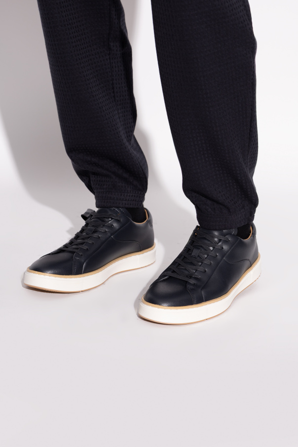 Emporio Armani Leather sports shoes