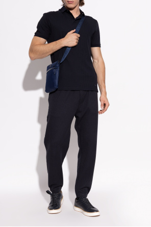 Emporio Armani Leather sports shoes