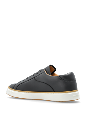 Emporio Armani Leather sports shoes