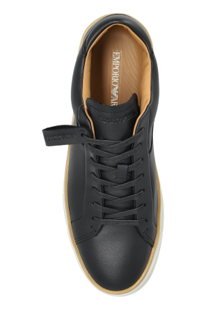 Emporio Armani Leather sports shoes