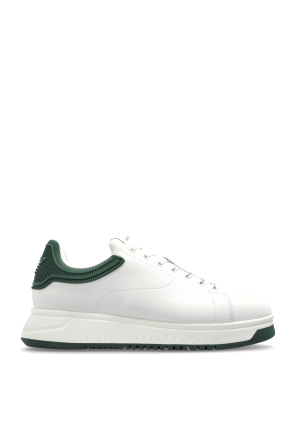 Sports shoes on a platform od Emporio Armani