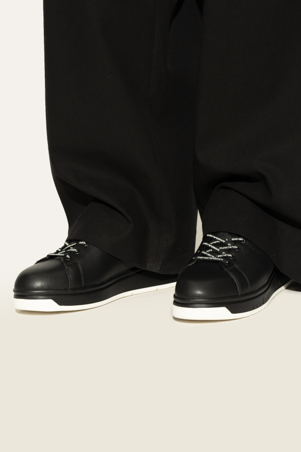 Emporio Armani Sportschuhe mit Plateau