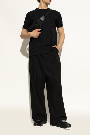 Emporio Armani Sportschuhe mit Plateau