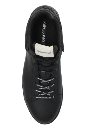 Emporio Armani Sportschuhe mit Plateau