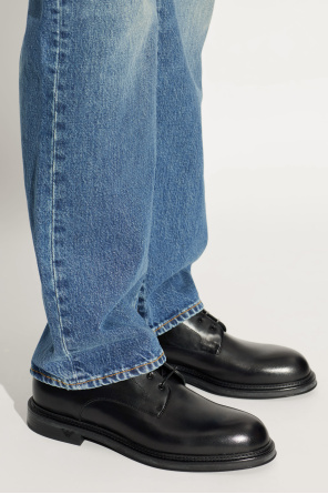 Skórzane buty od Emporio Armani
