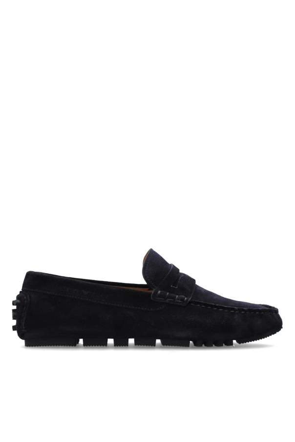 Suede loafers od Emporio Armani