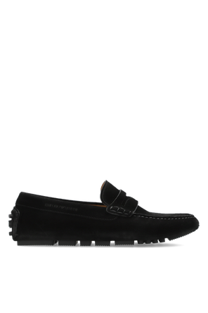 Suede moccasins