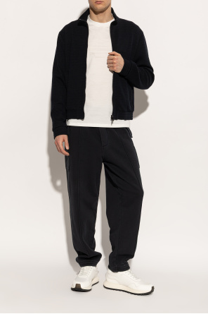 Emporio Armani Sports shoes with logo appliqué