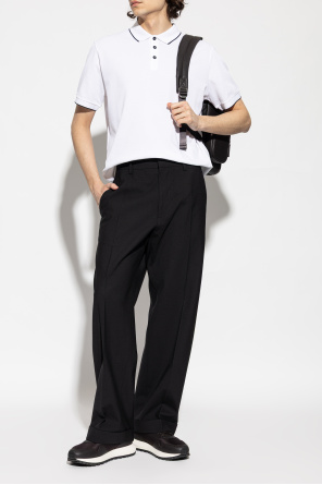 Emporio Armani Buty sportowe z aplikacją z logo