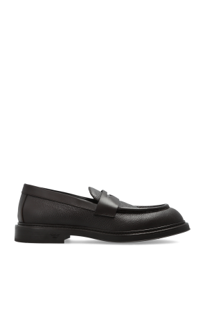 Leather loafers