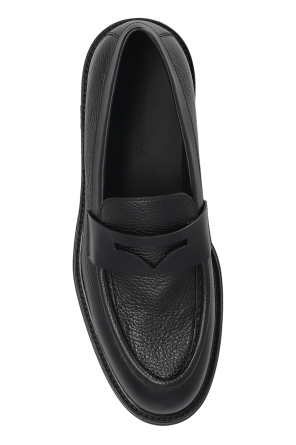 Emporio Armani Skórzane buty typu `loafers`