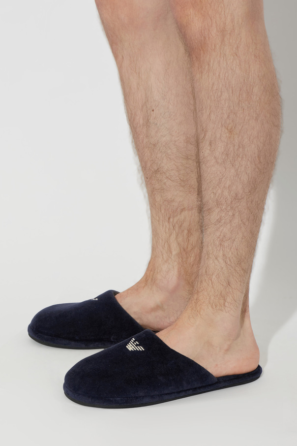 Emporio Armani Logo slippers