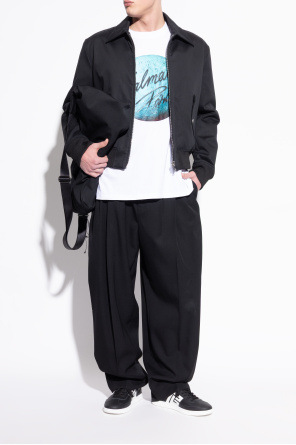 Balmain Sneakers Swan