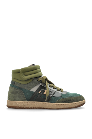 'Swan' high-top sneakers