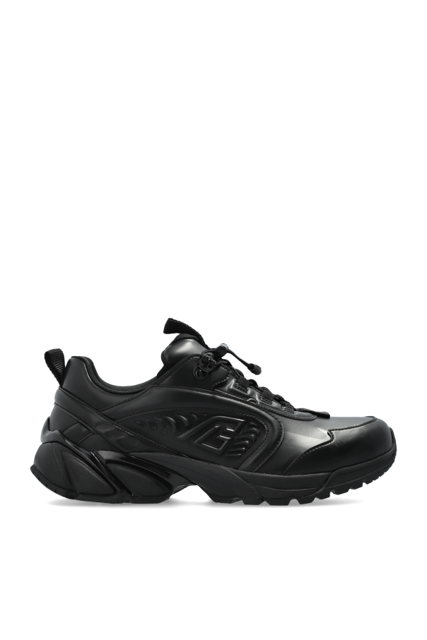 Balmain Zapatillas de cuero ecológico