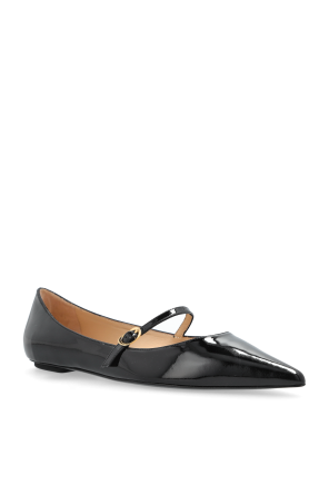 Stuart Weitzman Lakierowane baleriny `Emilia`